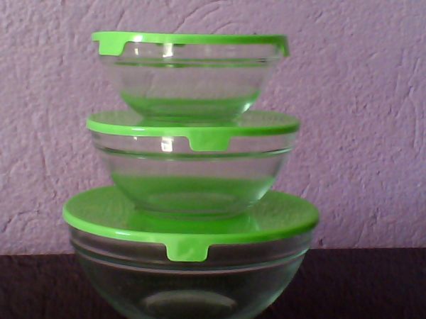 3 TIGELA DE VIDRO